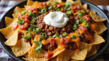 cheerful game day snack