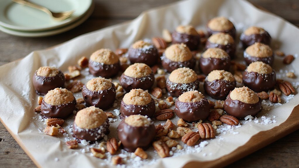 Chocolate Dipped Lady Finger Candy