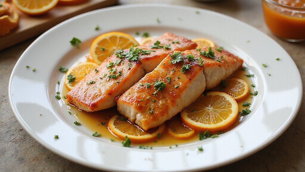 Citrus Glazed Red Snapper Recipe
