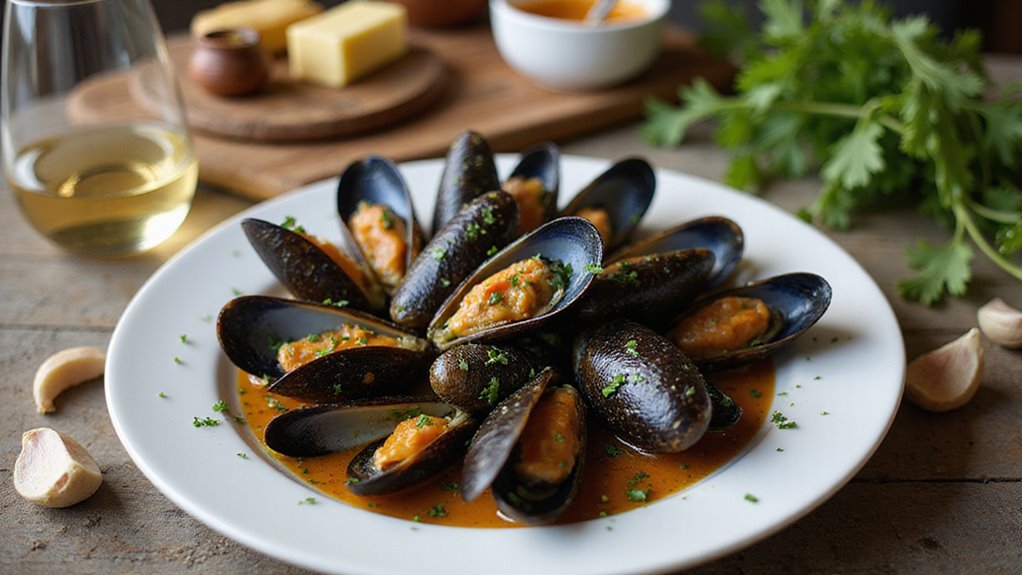 Coastal Wine Mussels Delight