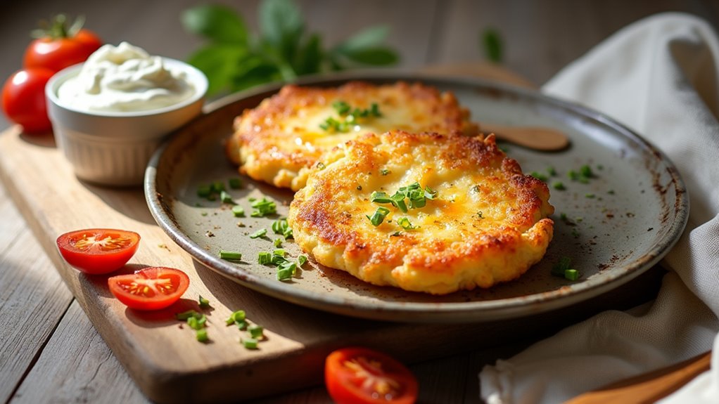 Crispy Cheese Swiss Rosti