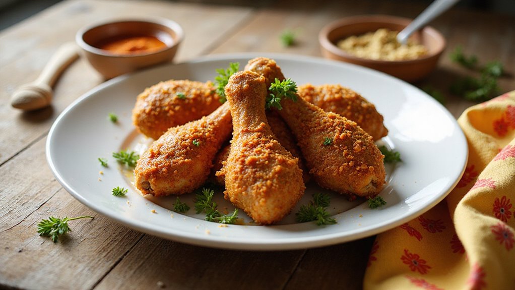 Crispy Chicken Drumsticks Recipe