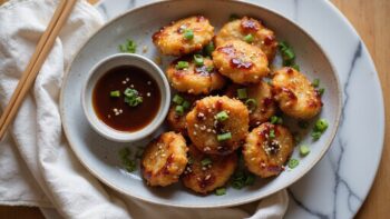 crispy honey teriyaki chicken