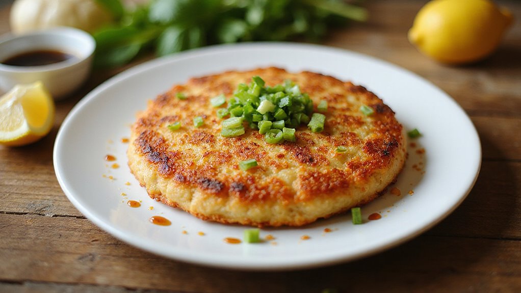 Crispy Noodle Cake Recipe