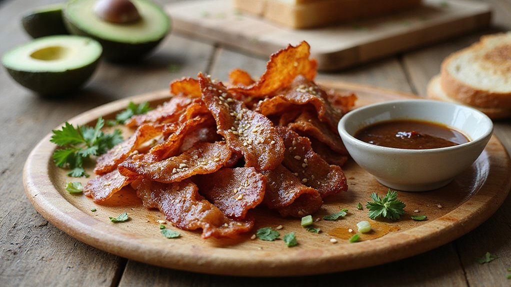 Crispy Rice Paper Bacon Swee Like O 4 Crispy Plant Based Bacon Alternative