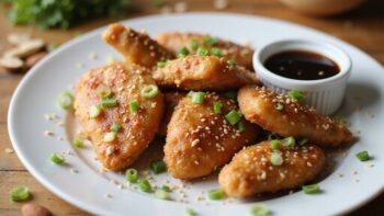 crispy sesame chicken delight