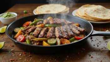 flavorful sizzling fajitas recipe