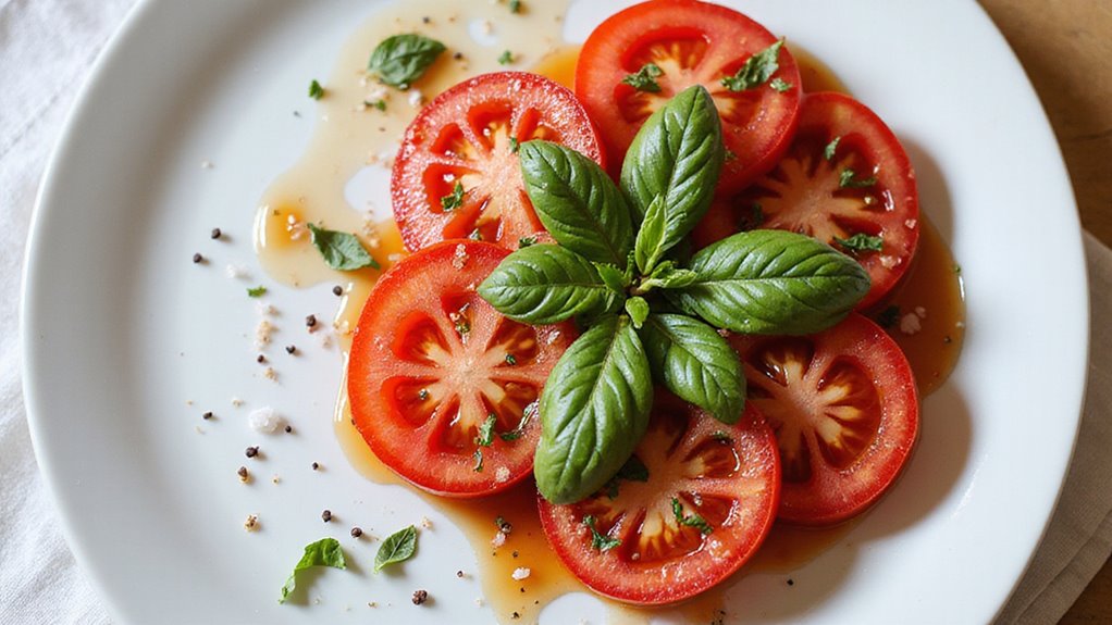 Fresh Tomato Basil Dish