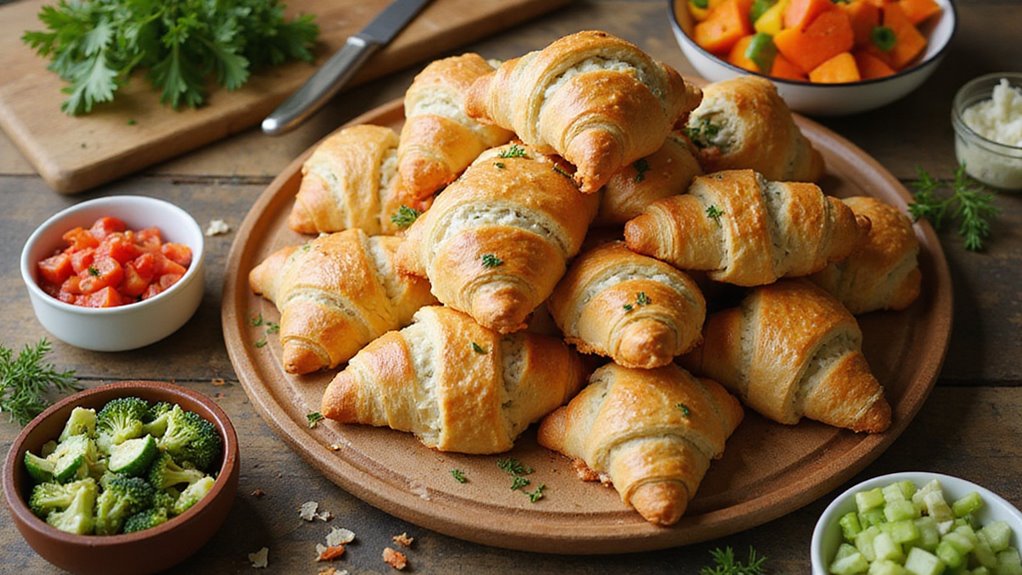 Fresh Vegetable Ranch Crescent