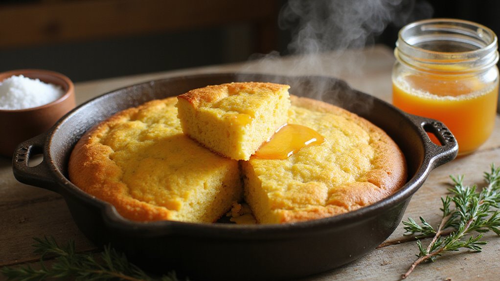 Golden Cornbread For Memories
