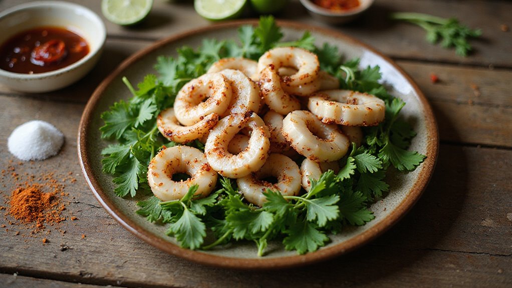Grilled Squid With Marinade