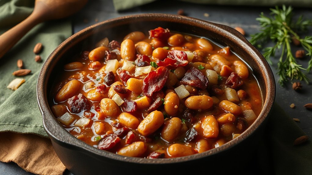 Hearty Army-Style Baked Beans Recipe 1 Hearty Army Style Baked Beans