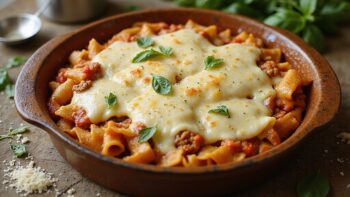 hearty family pasta bake