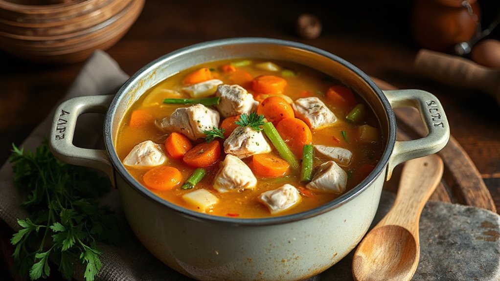 Hearty Homemade Chicken Soup Recipe 1 Hearty Homemade Chicken Soup