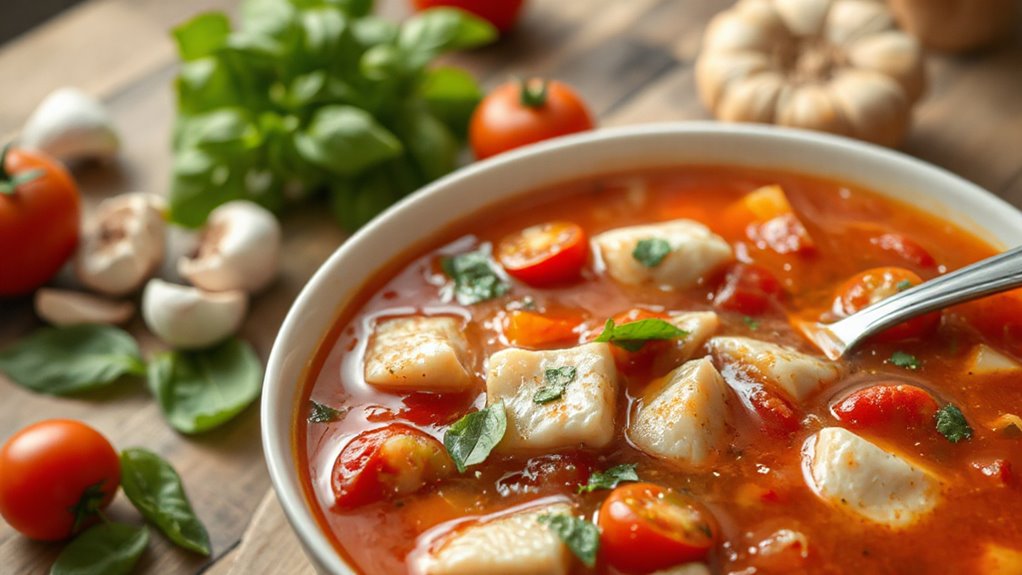 Hearty Tomato Fish Soup Recipe 1 Hearty Tomato Fish Soup