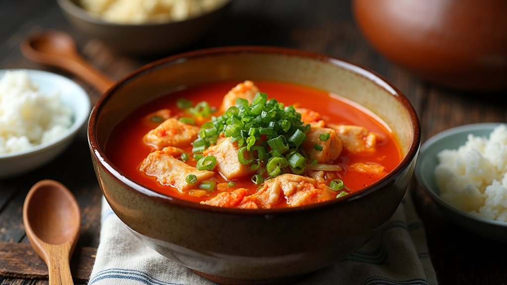 Korean Kimchi Pork Soup