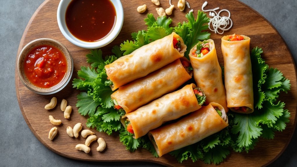 Modern Twist On Malay N Popiah Spring Roll