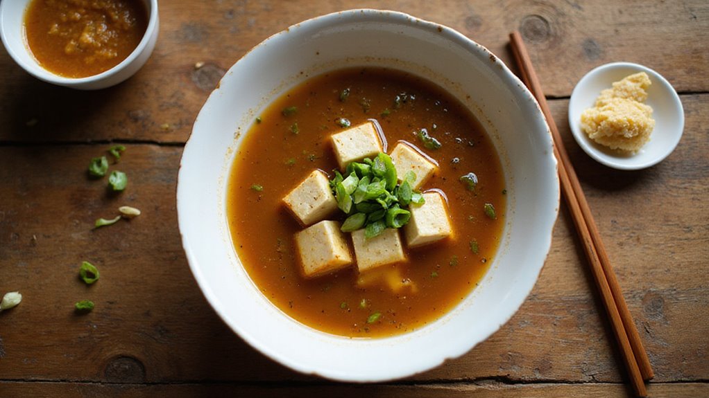 Authentic Japanese Miso Soup Recipe With Tofu 1 Miso Soup With Tofu