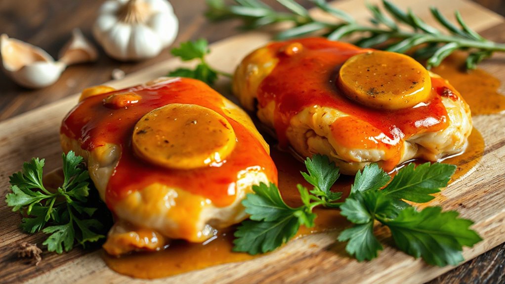 Mustard Brandy Chicken Recipe