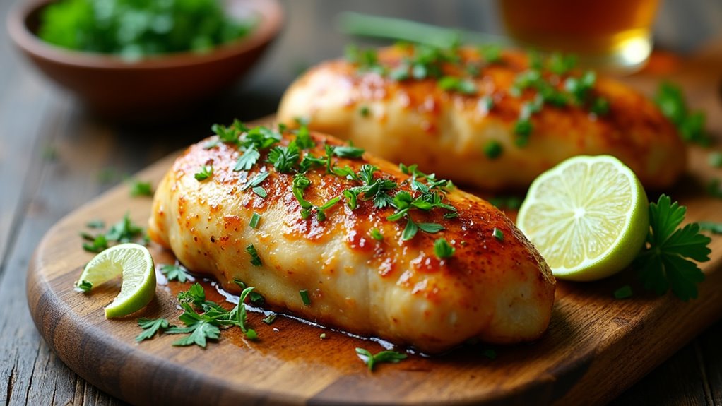 Mustard-Brandy Chicken Breast Recipe With Fresh Herbs 1 Mustard Brandy Chicken Recipe