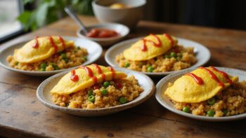 omurice japanese fried rice