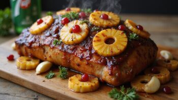 pork roast with glaze