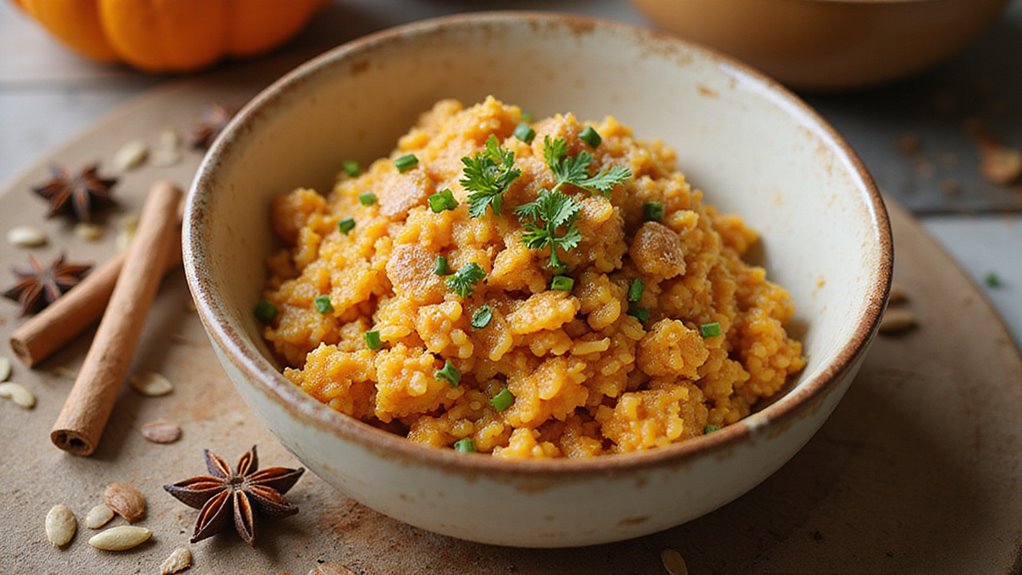 Pumpkin Rice With Spices