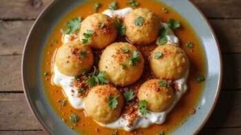 rajasthani dahi vada delight