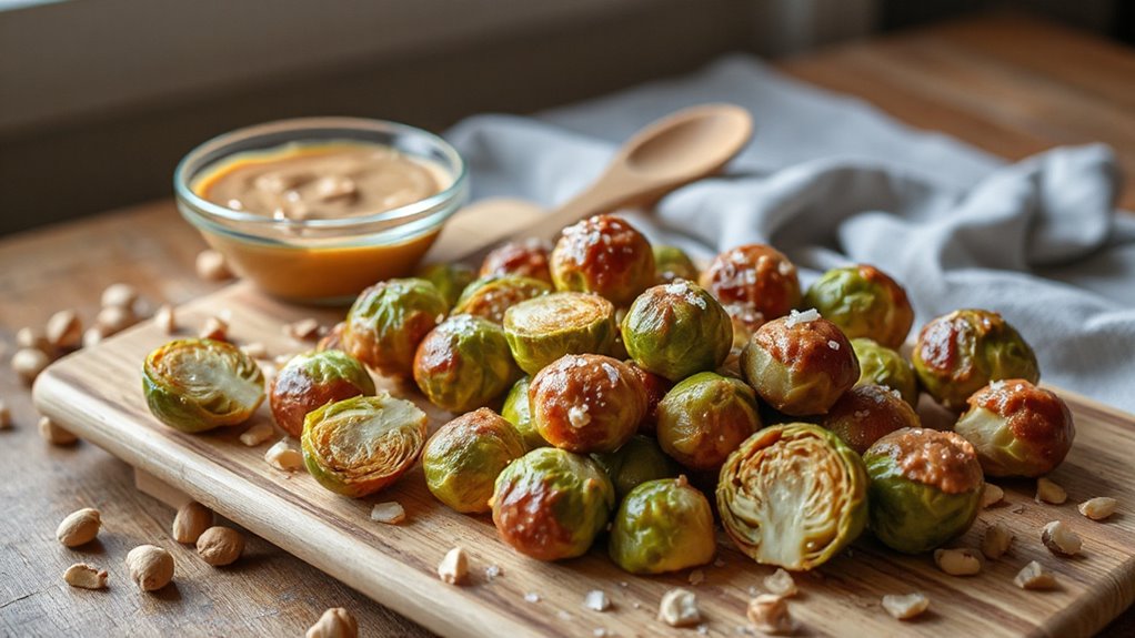 Hazelnut Butter Brussels Sprouts Recipe 1 Roasted Brussels Sprouts With Hazelnut Butter