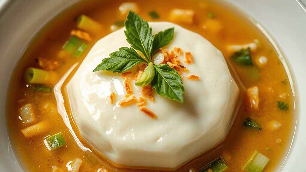 Silky Japanese Egg Tofu Recipe With Dashi 1 Silky Japanese Egg Tofu