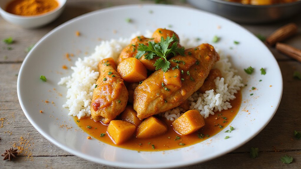 Simple Apricot Chicken Curry
