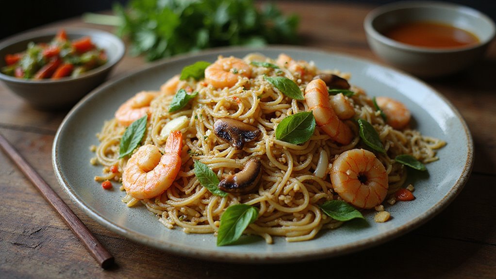 Authentic Singapore Fried Bee Hoon Recipe 1 Singapore Fried Bee Hoon