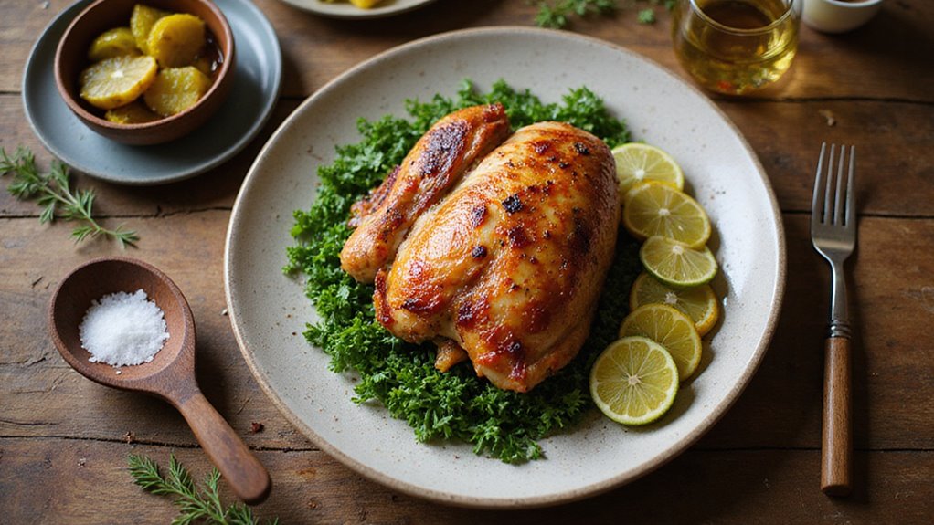 Slow Cooked Chicken Leg Confit