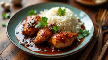 soul warming filipino chicken adobo