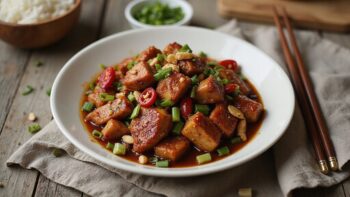 spicy kung pao chicken