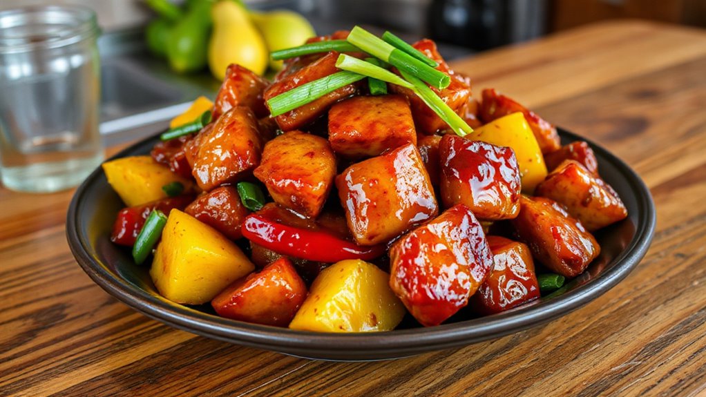 Tangy Sweet And Sour Pork Recipe 1 Tangy Sweet And Sour Pork