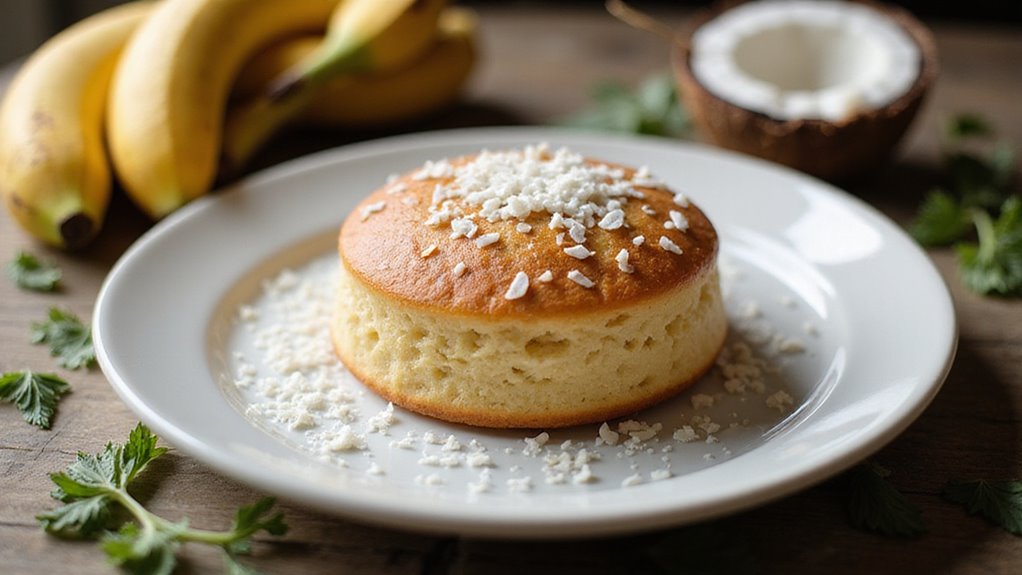 Thai Banana Steamed Cake