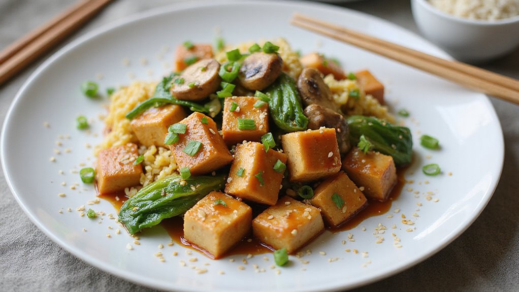 Tofu And Egg Stir Fry