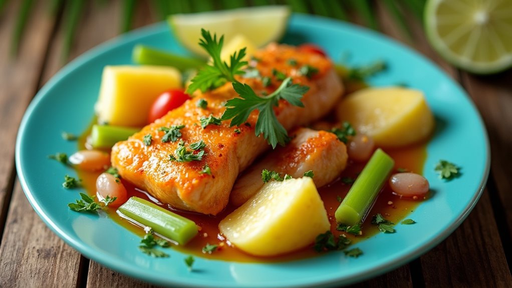 Tropical Sweet And Sour Fish