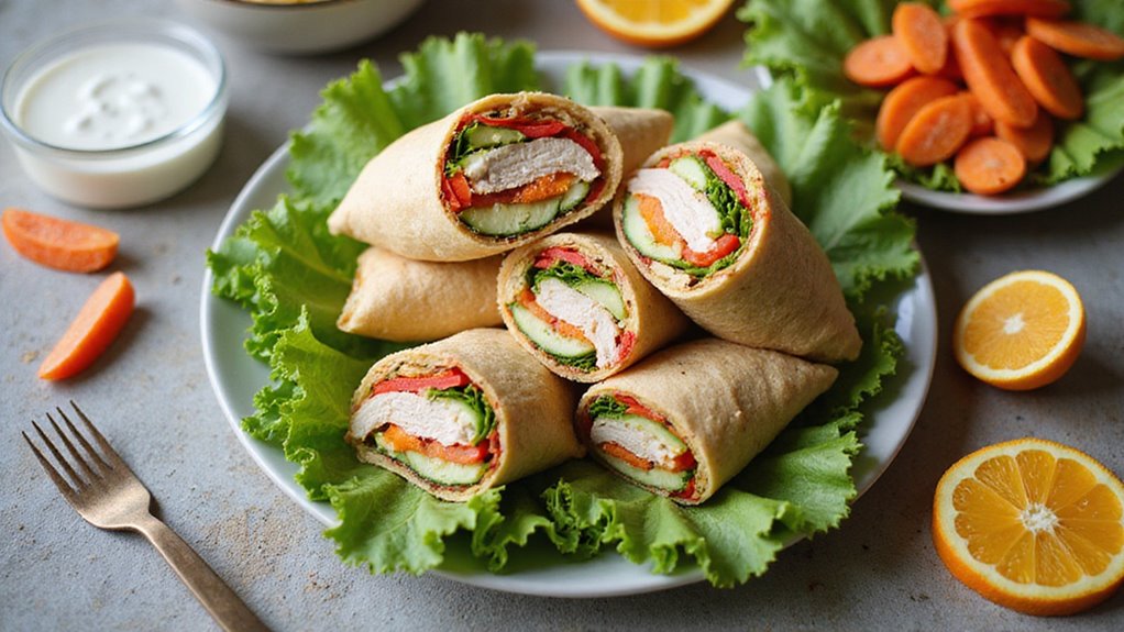 Turkey Ranch Wrap &Amp; Roll-Up Recipe 1 Turkey Wrap Recipe Instructions