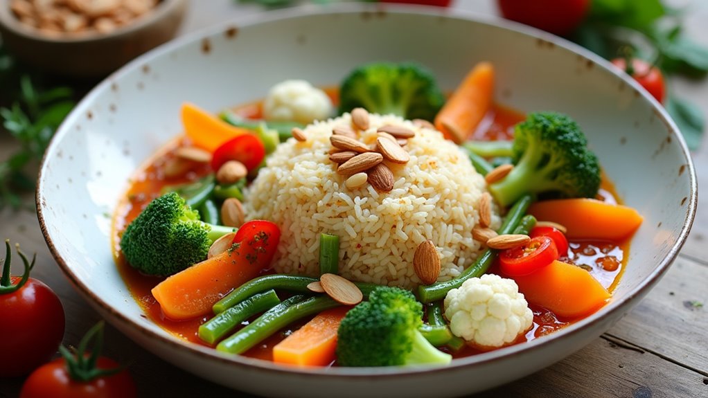Vegetarian Rice Cooker Recipe